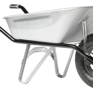 CARGO EXCELLIUM 100L Galva wheelbarrow with Pneumatic Wheel