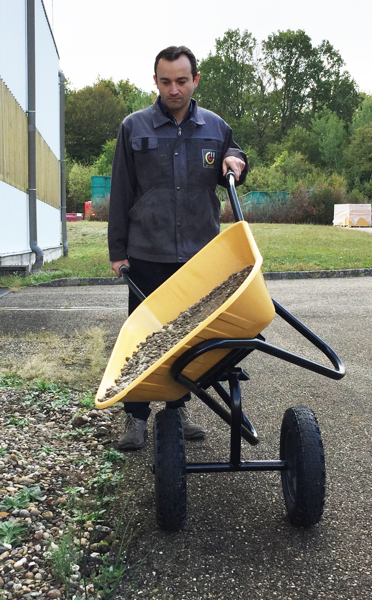 Roue gonflée pour brouette ø380 mm HAEMMERLIN